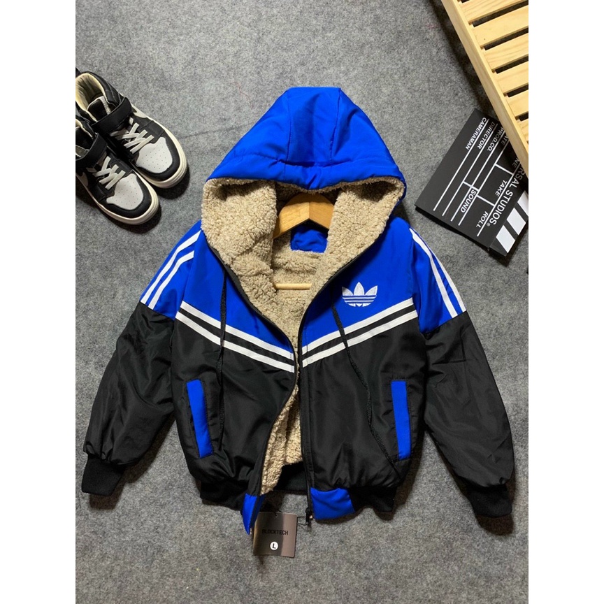 Áo khoác gió lót lông bé trai từ 10-35kg