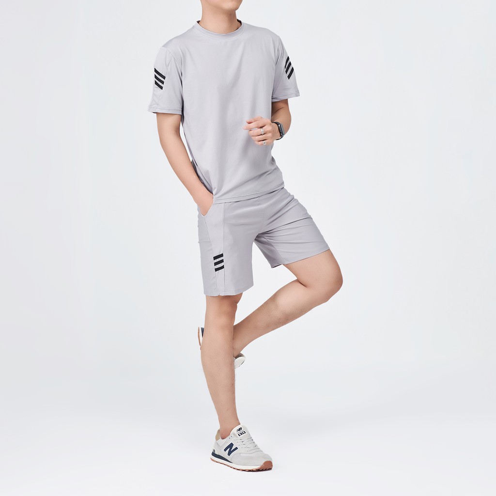 Bộ Quần Áo Thể Thao Nam CoolFit ROUGH Chất Thun Tencel, Form Regular Năng Động