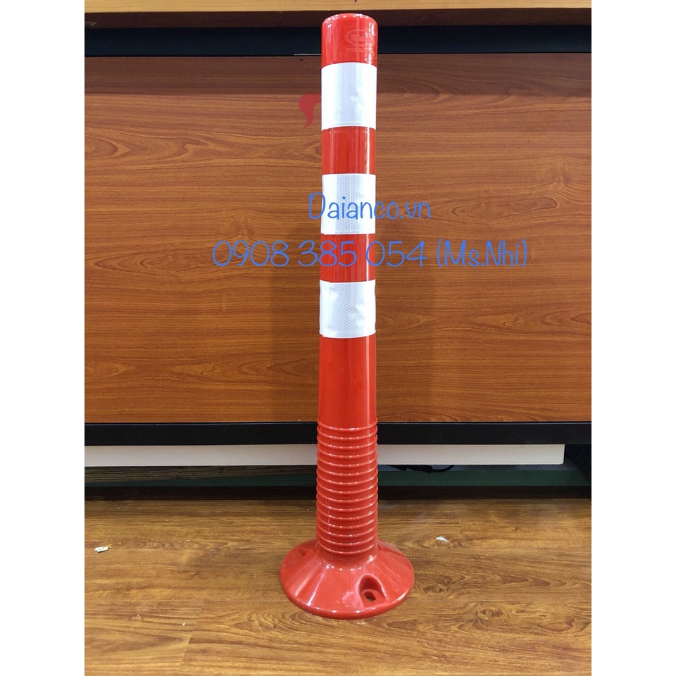 Cọc tiêu chia làn đường giao thông nhựa TPU dẻo tốt GT75A