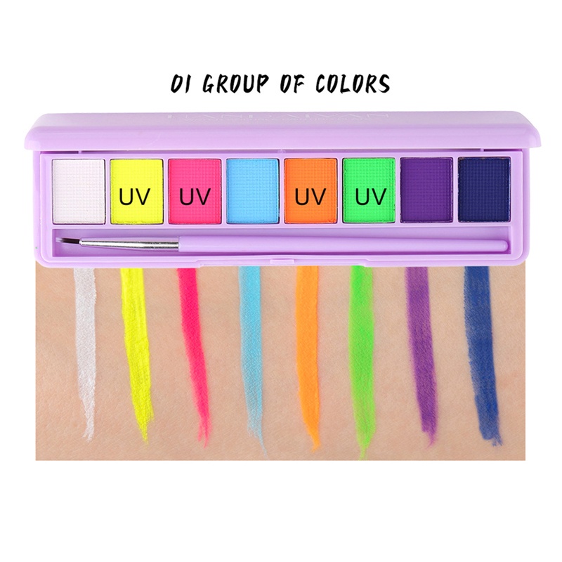 Bảng 8 màu sơn dầu trang điểm mặt và cơ thể an toàn cho dịp Giáng Sinh | BigBuy360 - bigbuy360.vn