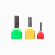 Cos pin rỗng đôi đủ loại TE đầu cốt dây điện pin rỗng túi 100 cái TE2508 TE4012 TE6014 TE10-14 TE16-14 đầu cos kim đôi