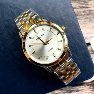 Đồng Hồ Nam Nữ HALEI 502 Dây Thép Demi xin xắn