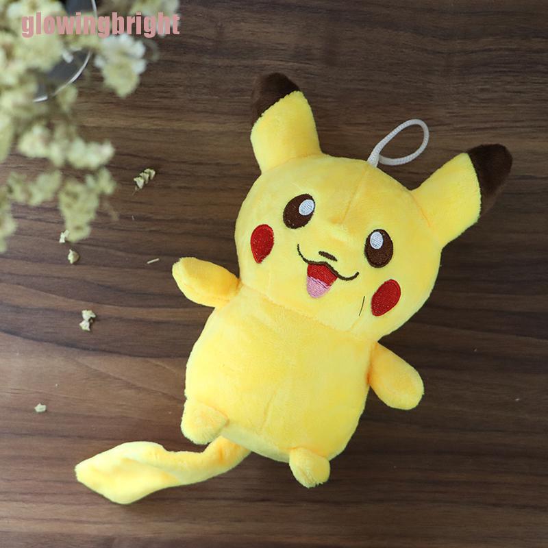 Thú Nhồi Bông Hình Pikachu Hoạt Hình Đáng Yêu 20cm