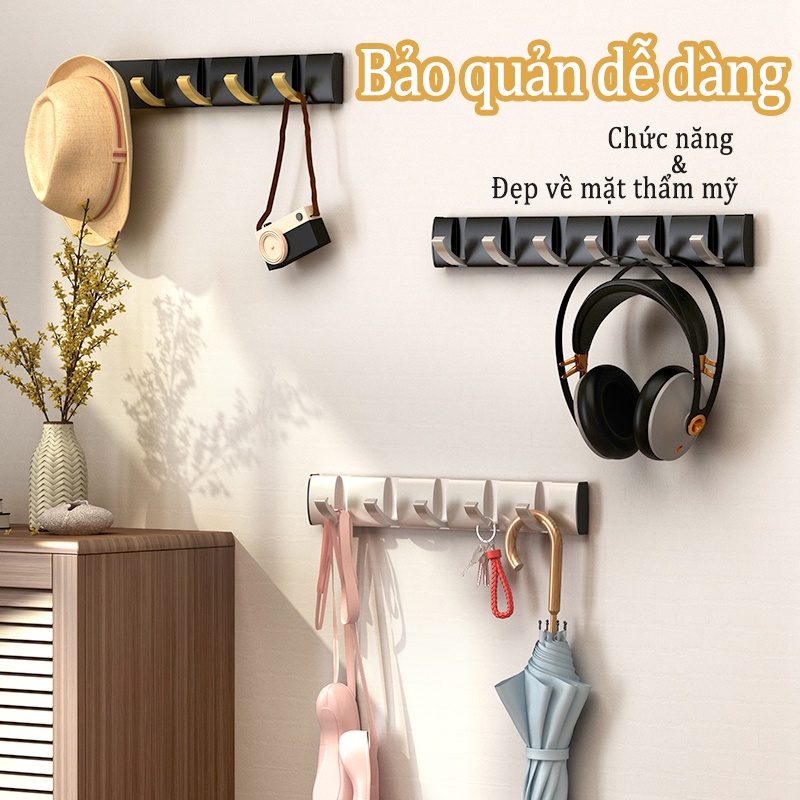 Móc treo quần áo đồ đạc Meidoo bằng nhôm tiện lợi