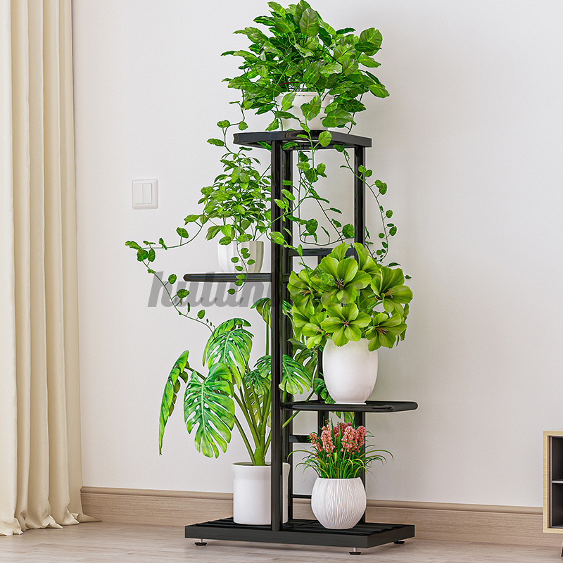 Kệ Sắt Nhiều Tầng Để Chậu Hoa Trang Trí Ban Công Flower Rack Flower Shelf