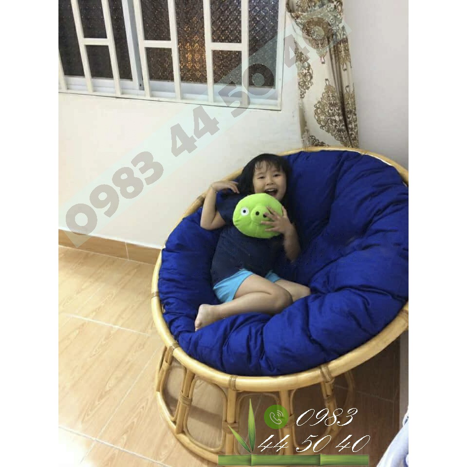 Ghế mây thư giãn papasan( đã gồm nệm)