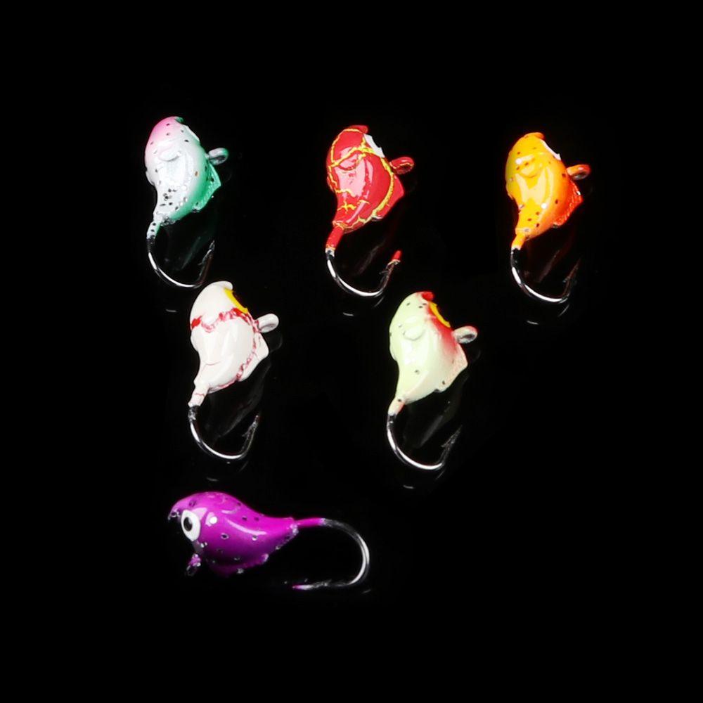 MUVAKO Mồi Câu Cá Mùa Đông Chất Liệu Cứng Cáp 0.7g 1.1g 1.8g