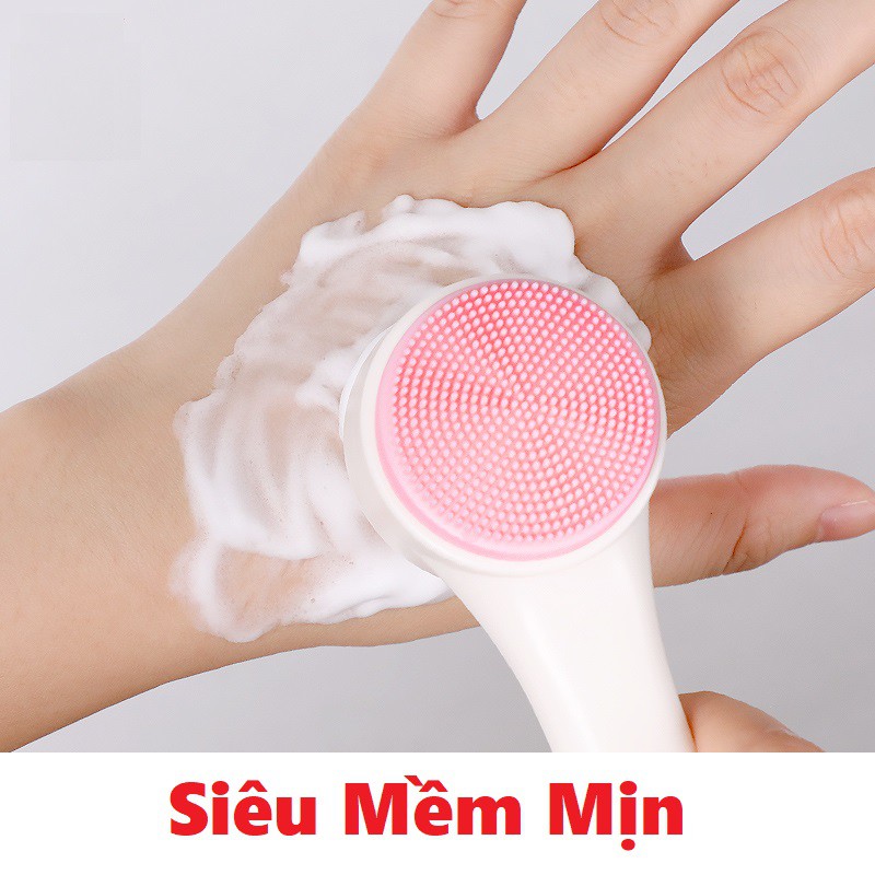 Combo Bộ Dụng Cụ Chăm Sóc Da. Cọ Rửa Mặt Massage 2 đầu | BigBuy360 - bigbuy360.vn