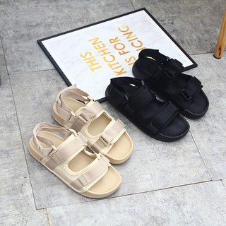 Sandal unisex nam nữ ulzzang đế bằng quai ngang