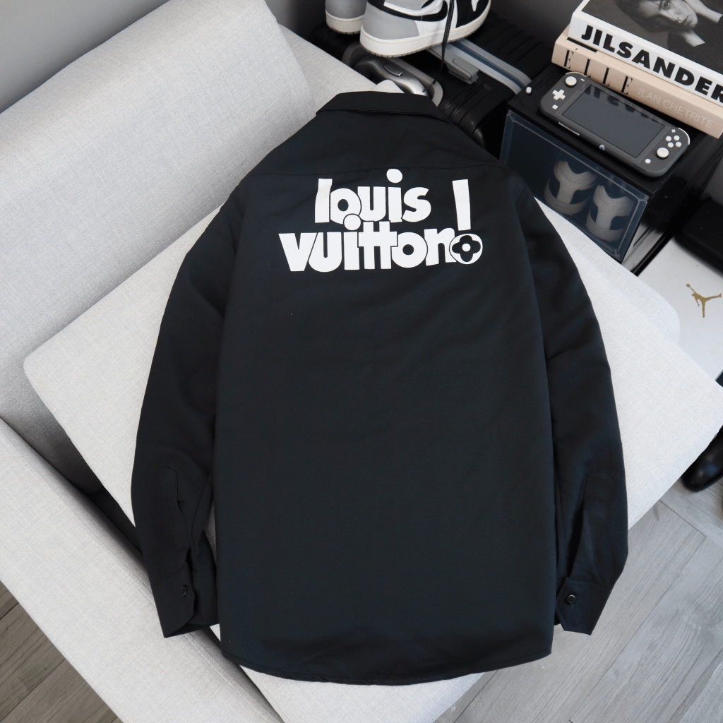 ÁO SƠ MI NAM HẠO TIÊT LVI ĐẸP SANG CÁ TÍNH THỜI TRANG SÀNH ĐIỆU CHẤT LIỆU LỤA CAO CẤP CO GIẢN COA HAI MÀU ĐEN TRẮNG VALE