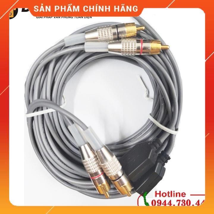 Dây loa AV 2 đầu hoa sen dài 10m tốt dailyphukien