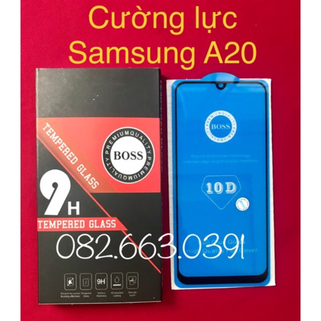 FREESHIP 99K TOÀN QUỐC_Kính cường lực Samsung Galaxy A20 FULL 9D + Kính Camera
