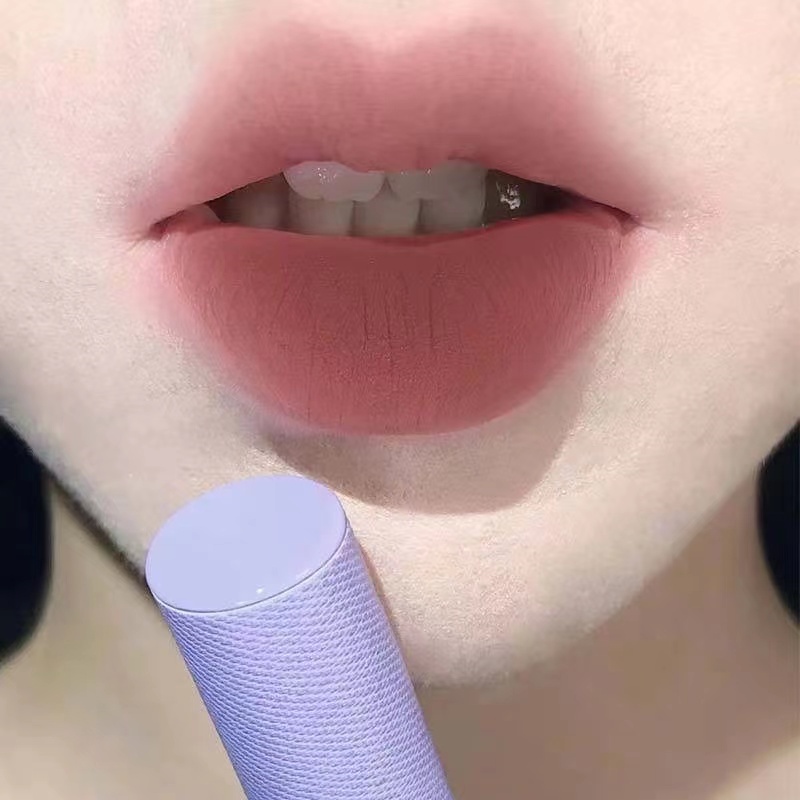 Tâm Trạng ABPOPA KEKE MOOD® Matte Lipstick Purple Silky High Quality Silky smooth long-lasting moisturizing support effective fashion for students