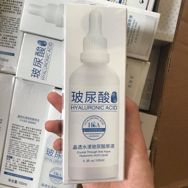 Tinh Chất Dưỡng Ẩm images Hyaluronic Acid  Chai to 100ml hàng nội địa Trung