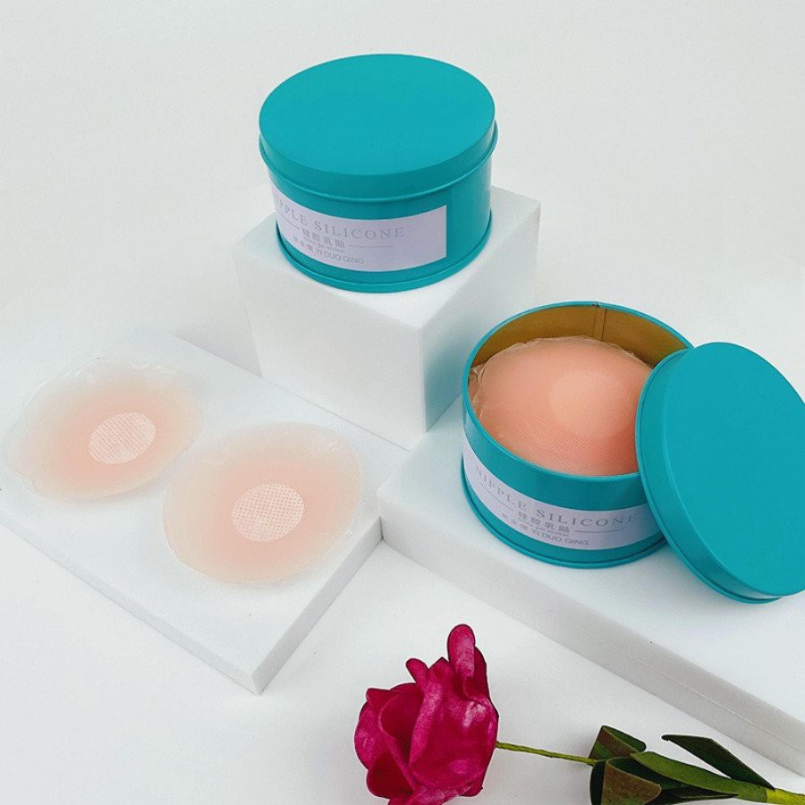 [Tuyết lê đều đặn] Hộp 5 cặp dán ti dán nhũ hoa silicone siêu dính