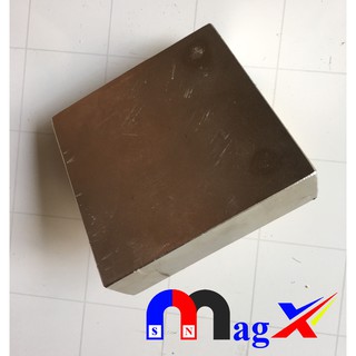 Nam châm siêu mạnh 100x100x30mm - nam châm đất hiếm mã n42