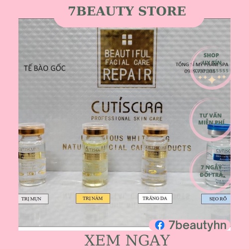 Tế bào gốc cutiscura nám giảm thâm
