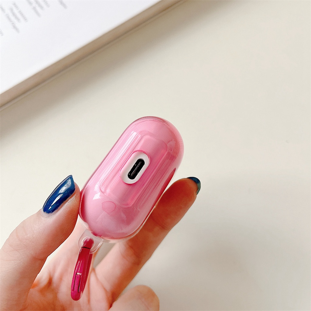 Vỏ Bảo Vệ Hộp Sạc Tai Nghe Lenovo LP40 Pro LP40S LP40 LP80 Kết Nối Bluetooth Không Dây Bằng TPU Mềm Màu Gradient Đơn Giản