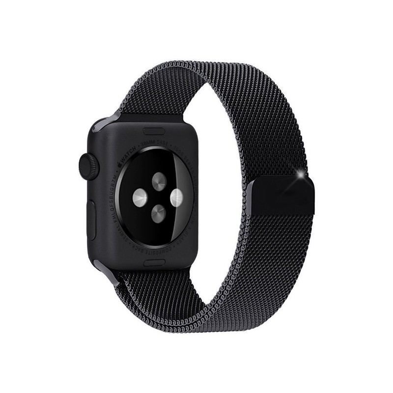 Dây đeo Apple Watch Milanese Loop size 38mm black