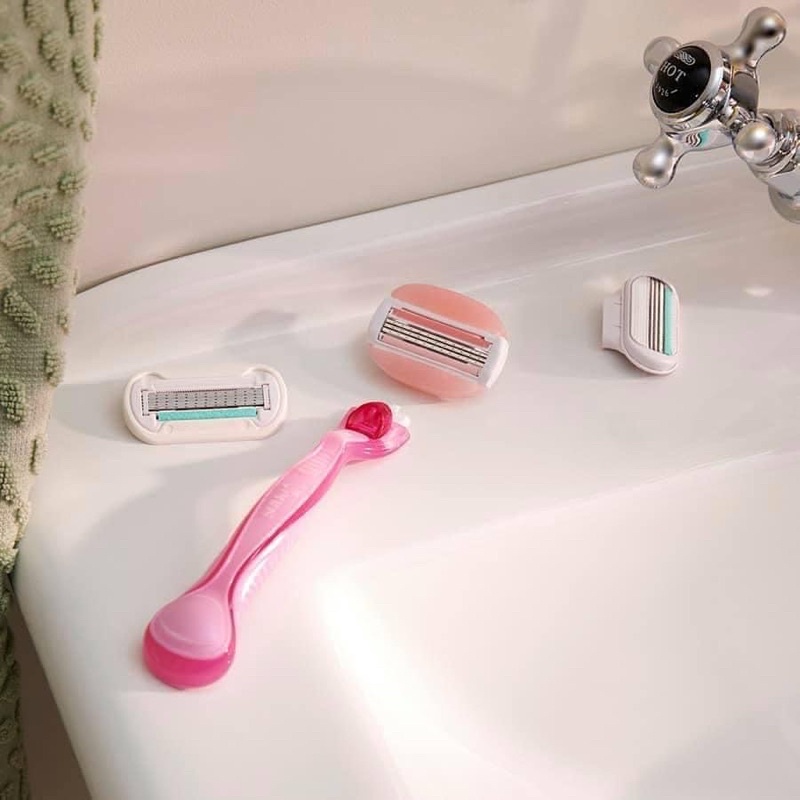 BỘ DAO CẠO 3 LƯỠI VENUS GILLETTE COMFORTGLIDE WHITE TEA - Dao cạo lông cho nữ Venus ANVISHOP - 1 chiếc