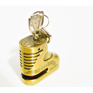 Ổ KHÓA ĐĨA XE MÁY CHỐNG TRỘM (2 CHÌA)