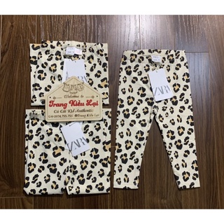 -Auth- Legging họa tiết da báo Zara