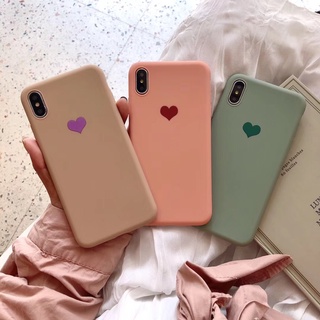 Ốp Lưng iP Trái Tim Có 5 Màu ( Từ 6 đến XS Max ) [ TI STORE ]