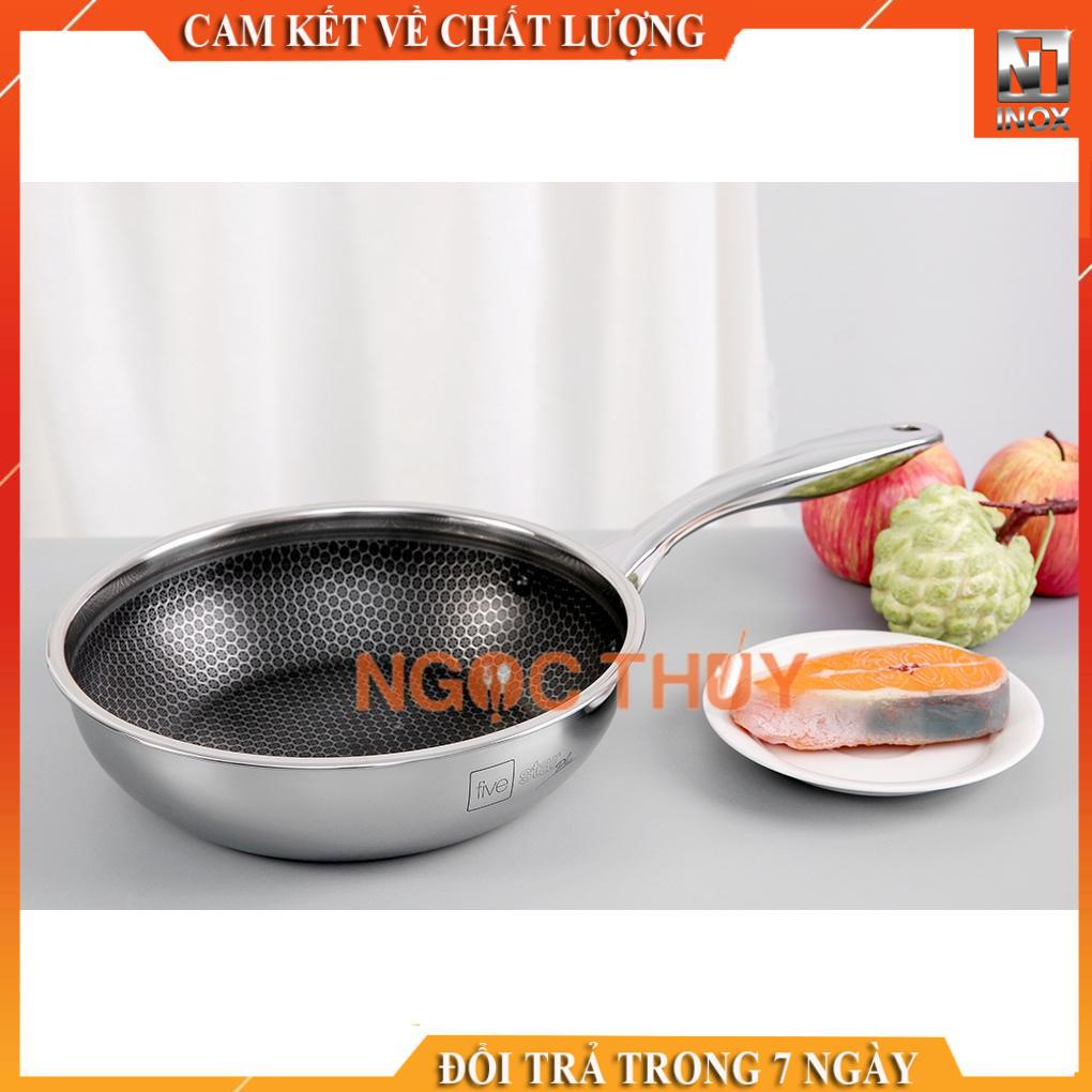 Chảo Sâu Lòng Blackcube Fivestar Inox 3 Lớp