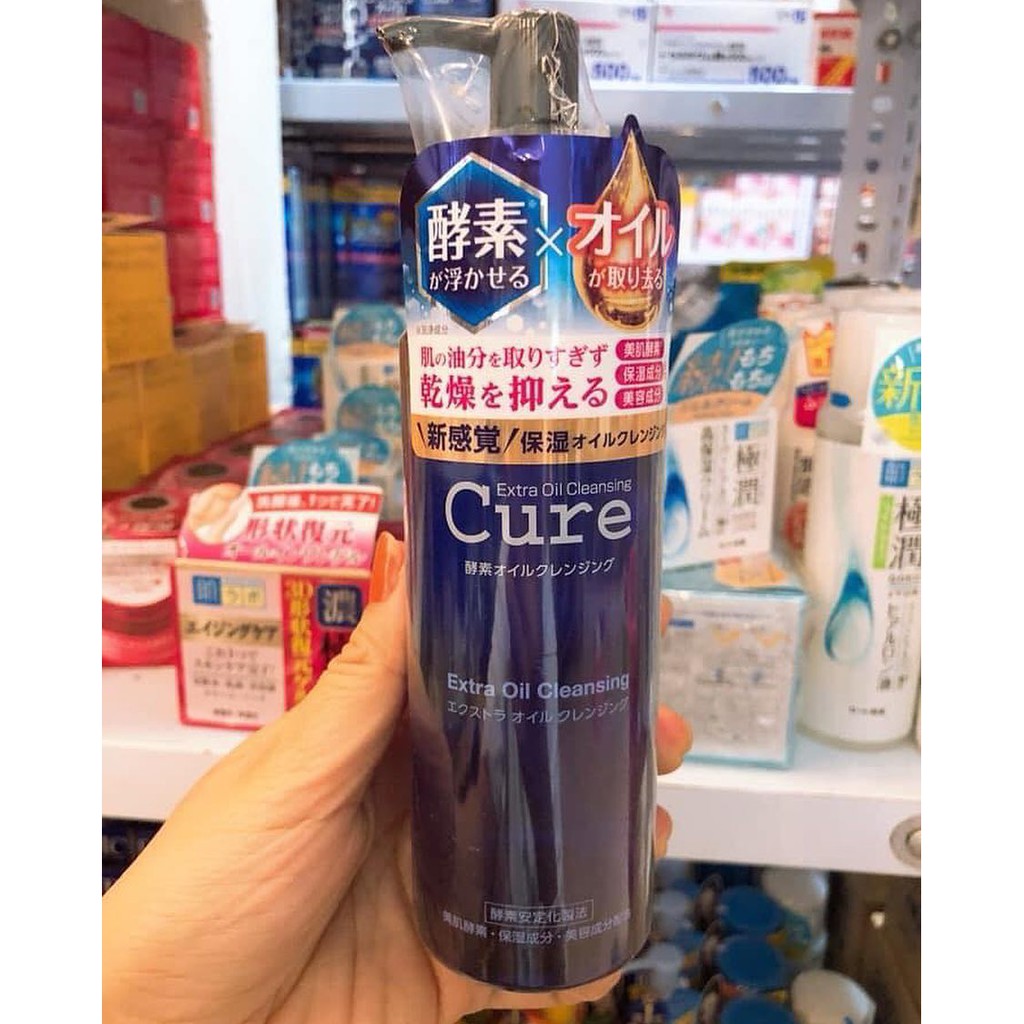 Dầu Tẩy Trang Cure Extra Oil Cleansing