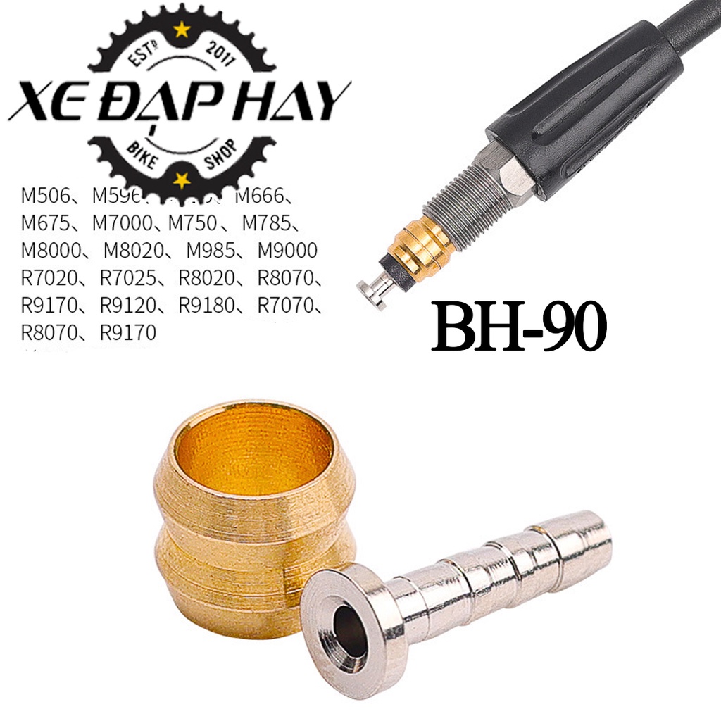 101 Phụ Kiện Phanh Dầu Xe Đạp | Kim Bấm Đầu Dây Phanh BH59, BH90, MAGURA, SULIAN, YANHAO |Dây Phanh Dầu 2x5MM, 2.5x5.4MM