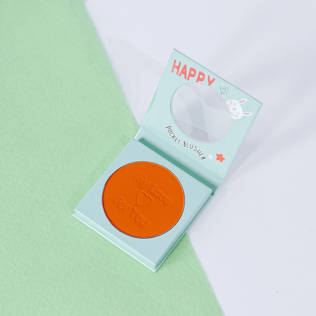 Phấn má hồng Happy Everyday Pocket Odbo103 màu sắc trẻ trung