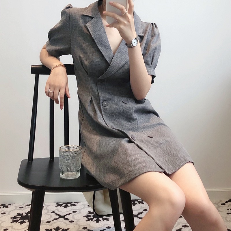Váy vest nữ công sở dạo phố - V003