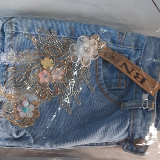 Combo quần short jean
