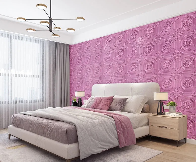 Giấy Dán Tường 3d Giả Gạch Chống Thấm Nước