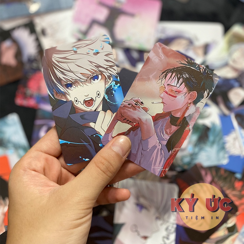Combo 10 Card bo góc anime Jujutsu Kaisen