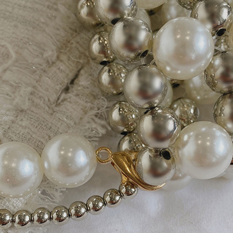 Túi Xách Đeo Chéo Đính Ngọc Trai Thời Trang Dành Cho Nữ