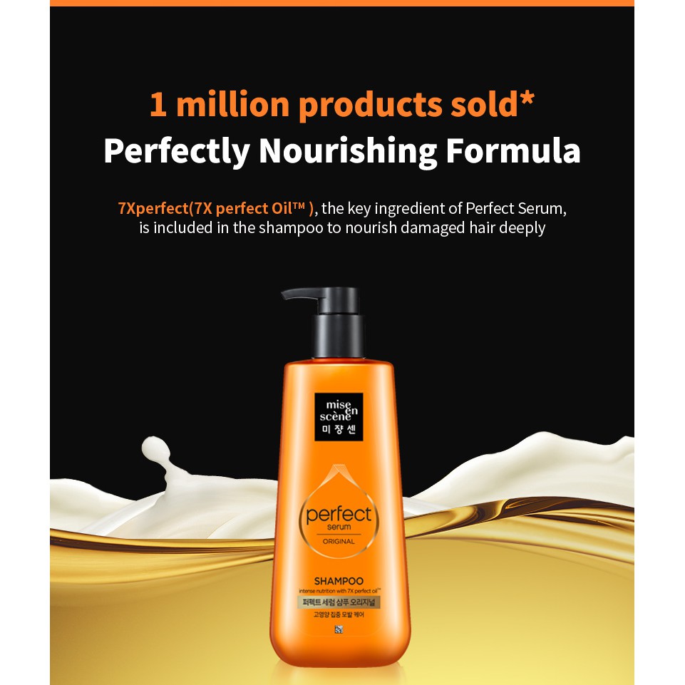Mise En Scene perfect serum original shampoo / conditioner 680ml | BigBuy360 - bigbuy360.vn