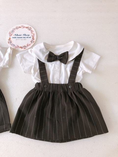 Set yếm công tử cho bé 6-25kg