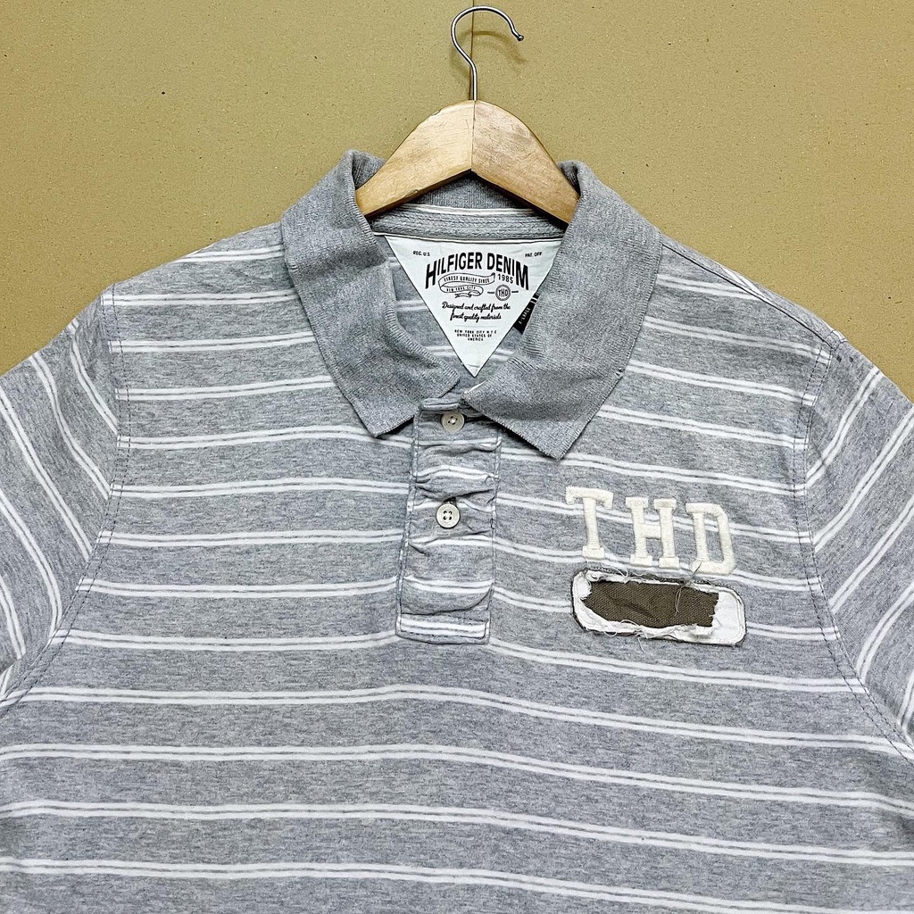 Áo Polo Nam Cổ Bẽ Tommy 2Hand Nam Nữ Unisex