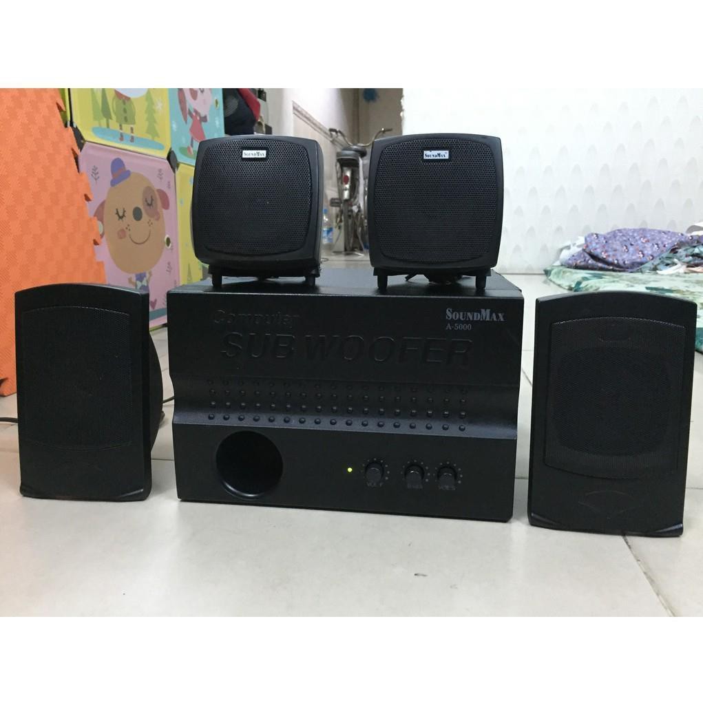 Loa Soundmax cao cấp 4.1 5000 nghe nhạc Xem phim còn mới