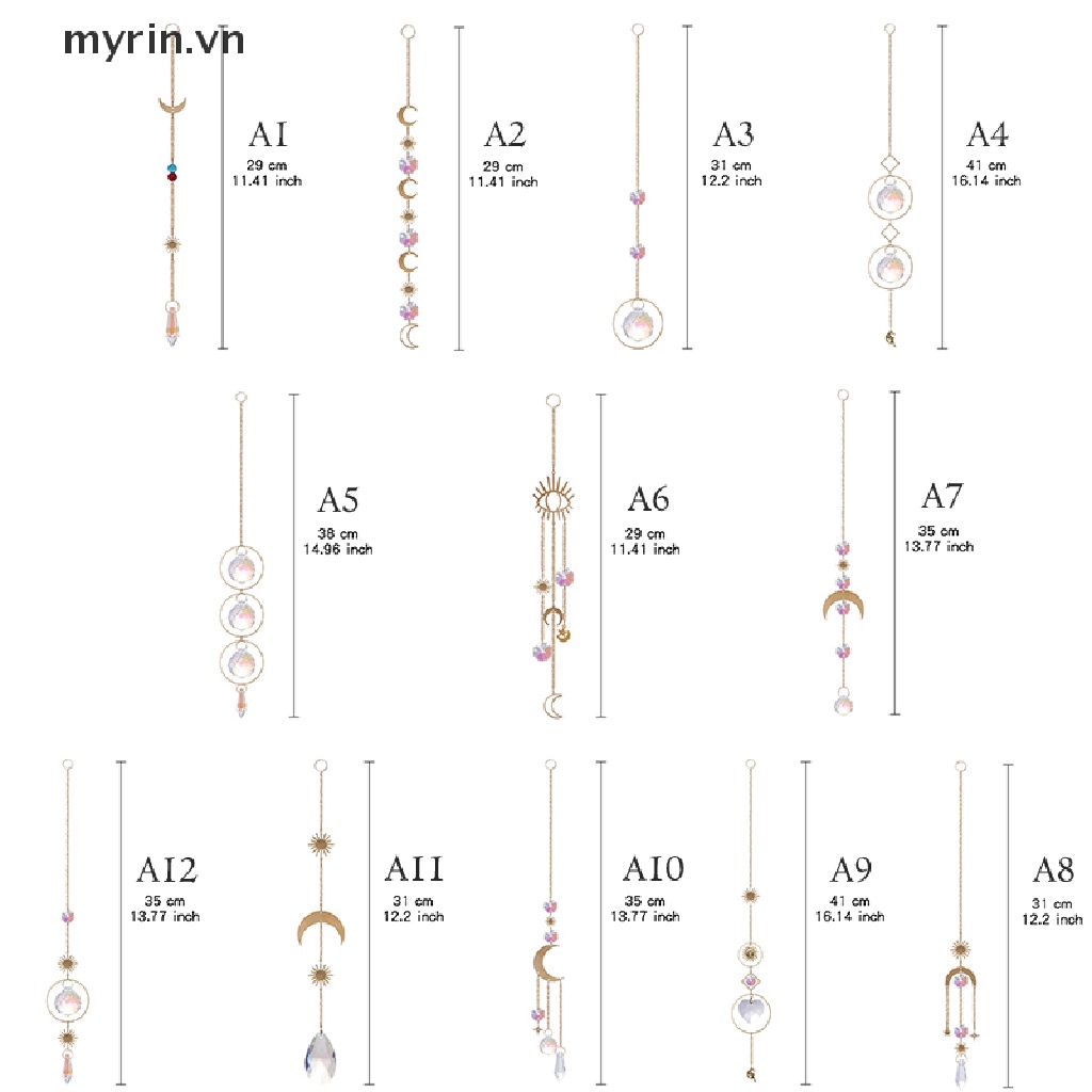 Đèn Treo Trang Trí Hình Mặt Trăng / Mặt Trời Diy