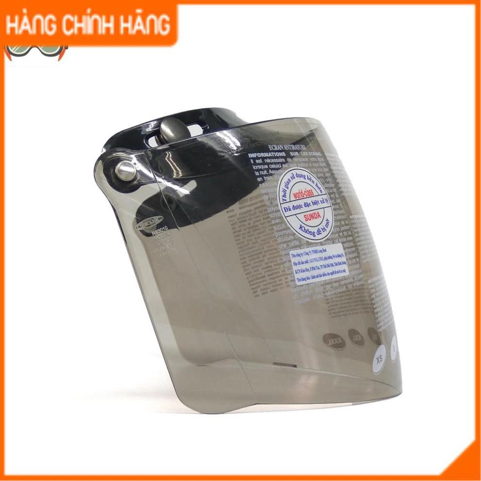 Kính Chắn Gió Mũ Bảo Hiểm SUNDA CA-105 gắn được cho tất cả các mũ ½ và ¾ trên thị trường - nhiều màu