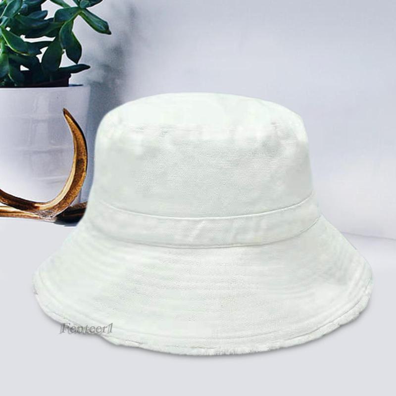 Mũ Bucket Đi Biển / Du Lịch Cho Nữ [Fenteer1]