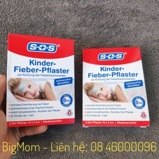 Miếng dán hạ sốt S-O-S của Đức