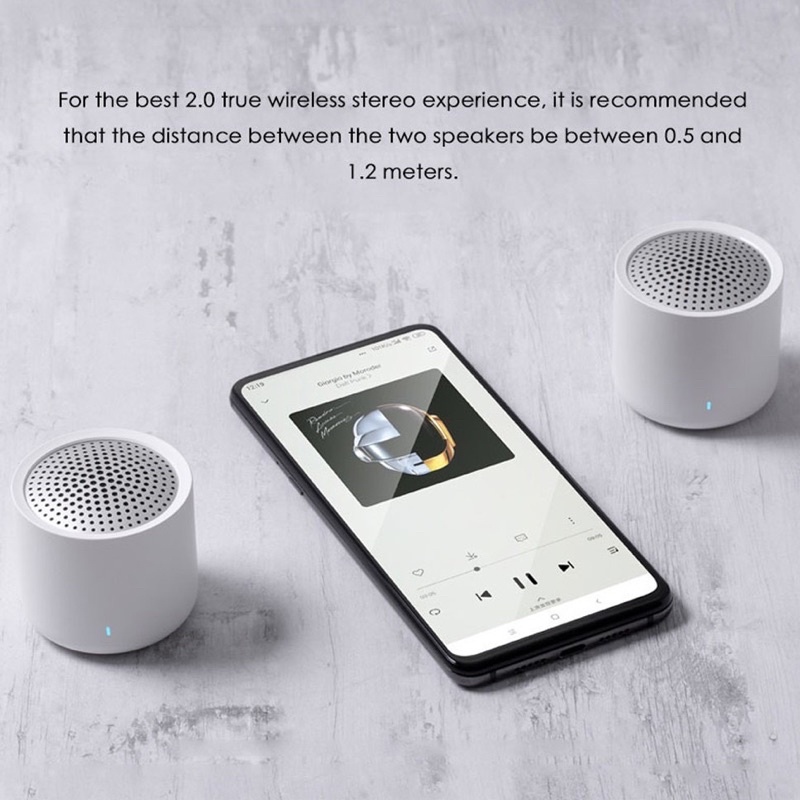 “Chính Hãng” Loa bluetooth mini GROWNTECN TWS V5.0 siêu nhỏ bass chuẩn kết nối 2 loa