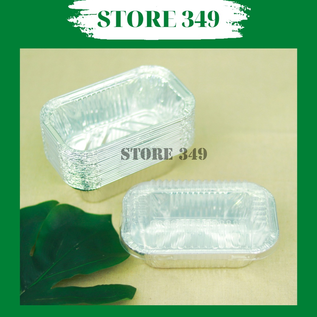 50 KHUÔN GIẤY BẠC CHỮ NHẬT CÓ NẮP 240ml