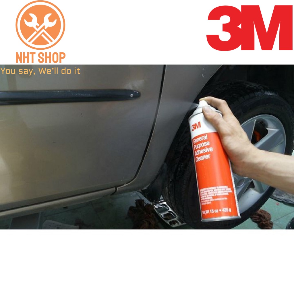 Tẩy Keo, Nhựa Đường 3M General Purpose Adhesive Cleaner 08987 | Hàng Chính Hãng – NHT Shop