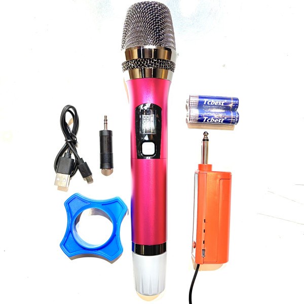 Micro Không Dây Đa Năng Temeisheng LD-916 ( 1 micro ) UHF Kim Loại Dùng Cho Loa Kéo, Ampli, Mic Hút Hát Karaoke Cực Nhẹ