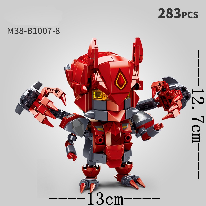 Bộ đồ chơi lắp ráp SLUBAN hình robot Mobile City Alpha Mecha cho bé