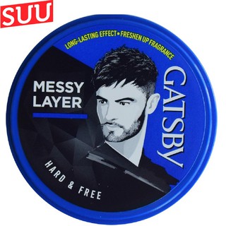 Wax Tạo Kiểu Tóc Gatsby Màu Xanh 75g suu.shop cam kết 100% chính hãng